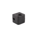 Rohrschelle, 110 PP black9005, Standard-BR, 10 mm, BG 1