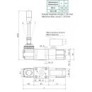 Handventil, DC3A10, CETOP3-NG6, 30 l/min, P-gesperrt A-B-T verbunden, 350 bar