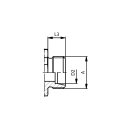 Schraub-Kupplungsstecker , Schneidringanschluss, BG 2, 08S, Serie HS