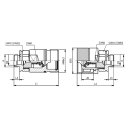 Schraub-Kupplungsstecker , Schneidringanschluss, BG 6, 30S, Serie HS