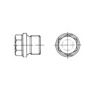 Verschlussschraube, DIN 910, G 1 Zoll, zylindrisch, Stahl...